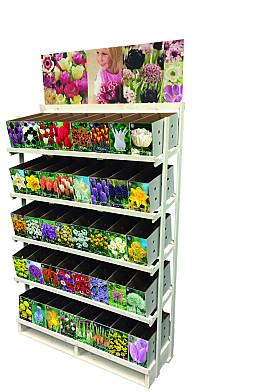 Display rack (120 x 40 x 180 cm) .