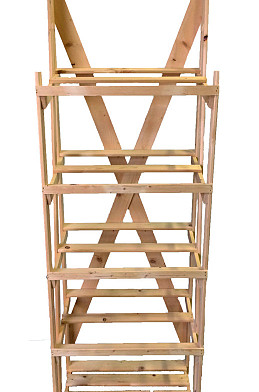 Display rack (60 x 40 x 180 cm) .