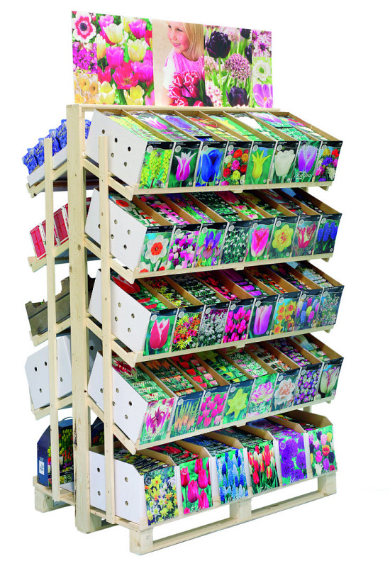 Display rack 2-sided (80 x 120 x 200 cm) .